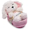 Bild von Nici Pudelhund Schläft Im Korb Teddy 12 Cm