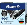 Bild von Pelikan 154315 Black Tintenpatronen 6 Einheiten