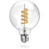 Bild von Hama Smart Home E27 LED Lampe, RGBW Filament Globe G95, dimmbar, App & Matter kompatibel für intelligente Beleuchtung