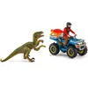 Bild von Schleich Die Vierfache Flucht Der Dinosaurier Vor Dem Velociraptor