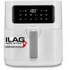 Bild von MEDION LIFE E40 XL Heißluftfritteuse MD 11740 weiß, 100 Rezepte in der Life+ App, ölfreies Frittieren, 9 Automatikprogramme, 5,2 L Korbvolumen