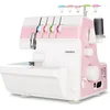 Bild von MEDION LIFE Overlock-Nähmaschine SO90 (MD19169) rosa, 90 Watt Motorleistung, LED Nählicht, Nähen mit 4 Fäden gleichzeitig, umfangreiches Zubehör
