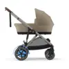 Bild von CYBEX eGAZELLE S TPE Kinderbuggy in der stilvollen Farbe Almond Beige | Leichtmanövrierbar und kompakt für urbane Abenteuer