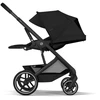 Bild von CYBEX BALIOS S LUX Kinderwagen faltbar mit Babywanne in Moon Black | Ein praktischer Buggy für jeden Tag