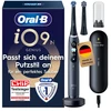 Bild von Oral-B iO Serie 9N elektrische Zahnbürste in Schwarz mit 7 Putzmodi, Lade-Reiseetui und 2 Ersatzbürstenköpfen