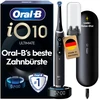 Bild von Oral-B iO Series 10 Elektrische Zahnbürste von Braun mit 7 Putzmodi, Farbdisplay, iOSense Technologie & Reiseetui, Cosmic Black