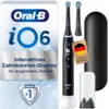 Bild von Oral-B Elektrische Zahnbürste iO6 Schwarz Smart Drucksensor 3D Reinigung mit präziser Zahn- und Zahnfleischpflege für ein gesundes Lächeln