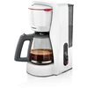 Bild von Bosch MyMoment TKA2M111 Filterkaffeemaschine, 1,25 L für 10-15 Tassen, 1200 Watt in mattweiß mit praktischer Glaskanne