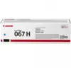 Bild von Canon Original Cyan-Toner 067H für Laserdrucker und Multifunktionsgeräte, hochwertige Druckerzubehör.