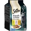 Bild von Sheba Katzenfutter Feuchtfutter: Frische & Feine Saucen mit Huhn, Lachs und Truthahn in der 6x50g Packung