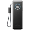 Bild von EcoFlow Powerbank 25000 mAh 170W USB-C Laptop Ladegerät mit integriertem Kabel - Tragbare Powerbank für MacBook, iPhone & Samsung in Schwarz