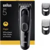 Bild von BRAUN HC Series Haarschneider HC5530: Professioneller Präzisionshaartrimmer mit 30 Längeneinstellungen und waschbar für die perfekte Heimrasur