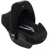 Bild von Dooky Hoody Baby UV-Schutz für Tragehilfen und Kinderwagen in Schwarz Einfarbig - Verstellbarer Sonnenschutz