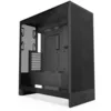 Bild von NZXT H7 Flow ATX-Mid-Tower-Gaming-PC-Gehäuse in Schwarz für optimale GPU-Kühlung mit 3x120mm Lüftern & Support für 420/360mm Radiator - NZXT