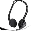 Bild von Logitech 960 USB Headset mit Mikrofon für PC und Mac - Geräuschunterdrückendes Mikrofon, Lautstärkeregler, langes Kabel, Schwarz