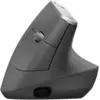 Bild von Logitech MX Vertical ergonomische Maus kabellos, Bluetooth & USB, 4000 DPI, wiederaufladbar, für Windows, macOS, iPadOS in Graphit.