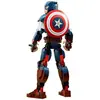 Bild von Lego Marvel Buildable Figure: Captain America Bauspiel 310 Stücke