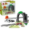 Bild von LEGO DUPLO Town Eisenbahntunnel und Schienen Erweiterungsset für kreativen Spielspaß und erweiterbare Zugstrecken