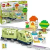 Bild von LEGO DUPLO Town Abenteuer-Eisenbahn mit interaktivem Spielzeugzug für Kleinkinder zum Bauen, Spielen und Entdecken