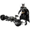 Bild von Lego Buildable Figure: Batman  And Bat-pod Motorcycle Bauspiel 713 Stücke