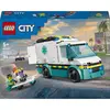 Bild von Lego Toy Construct Emergency Ambulance 60451 Bauspiel