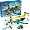 Bild von LEGO City 60465 Notfallrettungsflugzeug   Baue ein detailreiches Rettungsflugzeug mit Figuren für actionreiche Abenteuerspielzeug.