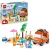 Bild von LEGO Bluey Bau- und Spielset: Blueys Strand- und Familienausflug mit dem Auto (11202), ein kreatives Bauset für Kinder