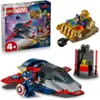 Bild von LEGO Super Heroes Captain America vs. Thanos: Battle für den mächtigen Infinity Handschuh (76319) Bauset