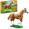 Bild von LEGO Creator 31166 Prächtiges Ross Bauset für Kinder - Baue ein majestätisches Pferde-Spielzeug mit beweglichen Gelenken
