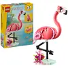 Bild von LEGO Creator 31170 Wilde Tiere: Rosa Flamingo Bauset für Kinder mit 3-in-1 Modellen zum Bauen von Tierfiguren