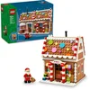 Bild von LEGO Iconic 40809 Weihnachtliches Lebkuchenhaus Bauset | Kreatives Konstruktionsspielzeug für Kinder