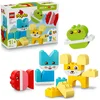 Bild von LEGO DUPLO My First 10477 3-in-1 Kreative Tiere Bauset   Bastle dein eigenes Tier, 3 Modelle in 1 für Kleinkinder ab 2 Jahren