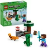 Bild von LEGO Minecraft 21183 Steves Abenteuer in der Taiga Bauset mit Steve, Streifen-Passagier-Flieger & Raubvogel-Figuren