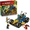 Bild von LEGO Ninjago 71856 Jays Transformationsflitzer Bauset für Kinder mit Action-Modell und 3 Minifiguren