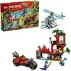 Bild von Lego Ninja-fahrzeugschlacht Neben Dem Baumhaus-konstruktionsspiel