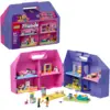 Bild von LEGO Friends Kreativer Puppenhauskoffer 42697   Tragbares Puppenhaus-Spielset für kreative Rollenspiele und zum Bauen