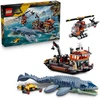 Bild von LEGO Jurassic World 76983 Mosasaurier-Angriff auf das Boot Set: Dinosaurier-Abenteuer für kreative Kinder und Sammler