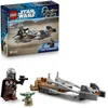 Bild von LEGO Star Wars Der Mandalorianer und Grogu auf ihrem Speeder Bike  Set (75436) | Star Wars Geschenkidee für Fans und Kinder ab 10 Jahren