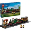 Bild von LEGO City Classic Dampfzug 60511, ein detailreicher Bausatz für kleine Zugfans mit Dampflok und Waggons für kreativen Spielspaß.