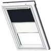 Bild von VELUX Verdunkelung Plus DFD Manuell Uni Dunkelblau/Weiß 1100, C02, Aluminiumschiene,GEL,Manuell,VELUX