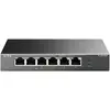 Bild von TP-Link 6-Port Netzwerk-Switch mit 4x PoE+ (TL-SF1006P), 10/100Mbps, Plug & Play, Desktop-Design für zuverlässige Netzwerkverbindungen
