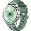 Bild von HUAWEI Smart Watch GT6 46 mm Sport Fitnessuhr mit grünem, atmungsaktivem Stoffarmband für Android & iOS