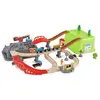 Bild von Hape Eisenbahn-bausteinset 80x50x14 Cm
