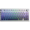 Bild von AULA F75 PRO 75% mechanische Tastatur: kabellos, US-QWERTY, Tri-Mode, Farbe: Farbverlauf Lila/Star Vector Switch