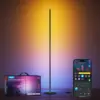 Bild von Govee LED Stehlampe Lite fürs Wohnzimmer, WLAN & Sprachsteuerung, 16 Mio. Farben, Musikmodus, Schlankes Design in Schwarz