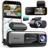 Bild von Botslab 4K Dashcam Front und Rückseite Auto DVR: 170° Weitwinkel, Nachtsicht, ADAS, Parkmodus, WLAN, GPS für klare Aufnahmen Tag und Nacht.