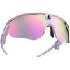 Bild von BleeqUp Smart Glasses 4-in-1 Sportbrille: 16 MP 3K 60 FPS KI-Video Actionkamera mit EIS für Outdoor, Radfahren & Wandern in Pink-Purple.