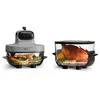 Bild von Dreame Tasti PT60 Heißluftfritteuse: 3D Heißluft- & Dampftechnologie, 2,5L + 4,5L Doppelbehälter ohne Beschichtung, 1500W, 5 Programme