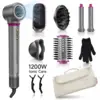 Bild von MONSGA Air Styler & 7-in-1 Haartrockner mit Ionen-Technologie für schnelles, schonendes Trocknen und Stylen aller Haartypen | Metallgrau