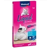 Bild von Vitakraft Katzen-Snack Liquid Snack: Weicher Leckerbissen mit Lachs und Omega 3 für ausgewogene Ernährung